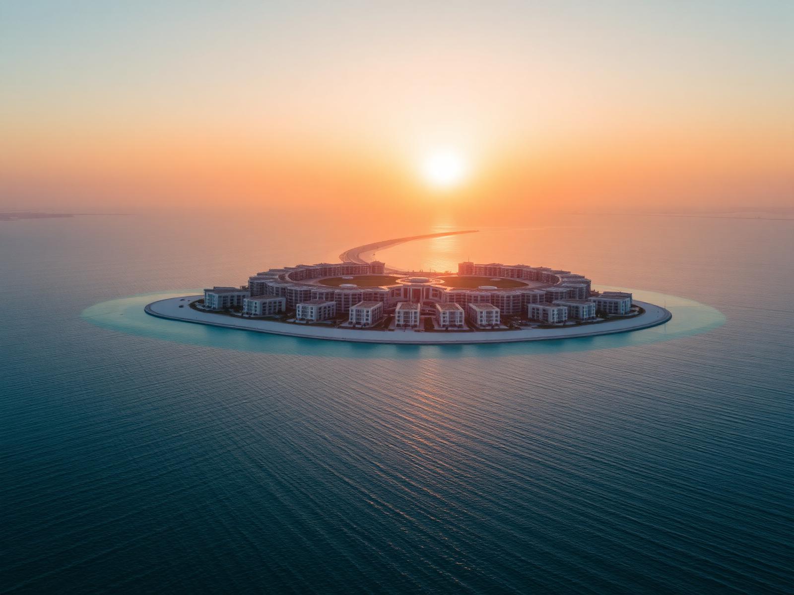 Palm Jumeirah. Waterfront villas & signature towers