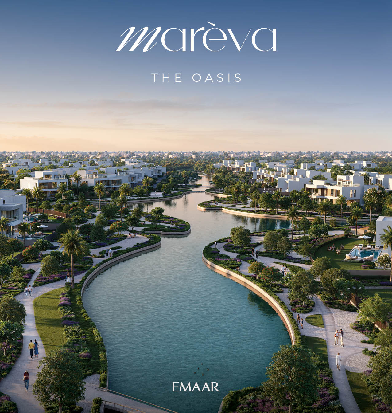 Marèva at The Oasis by Emaar. Corner residence in an Emaar masterplan.