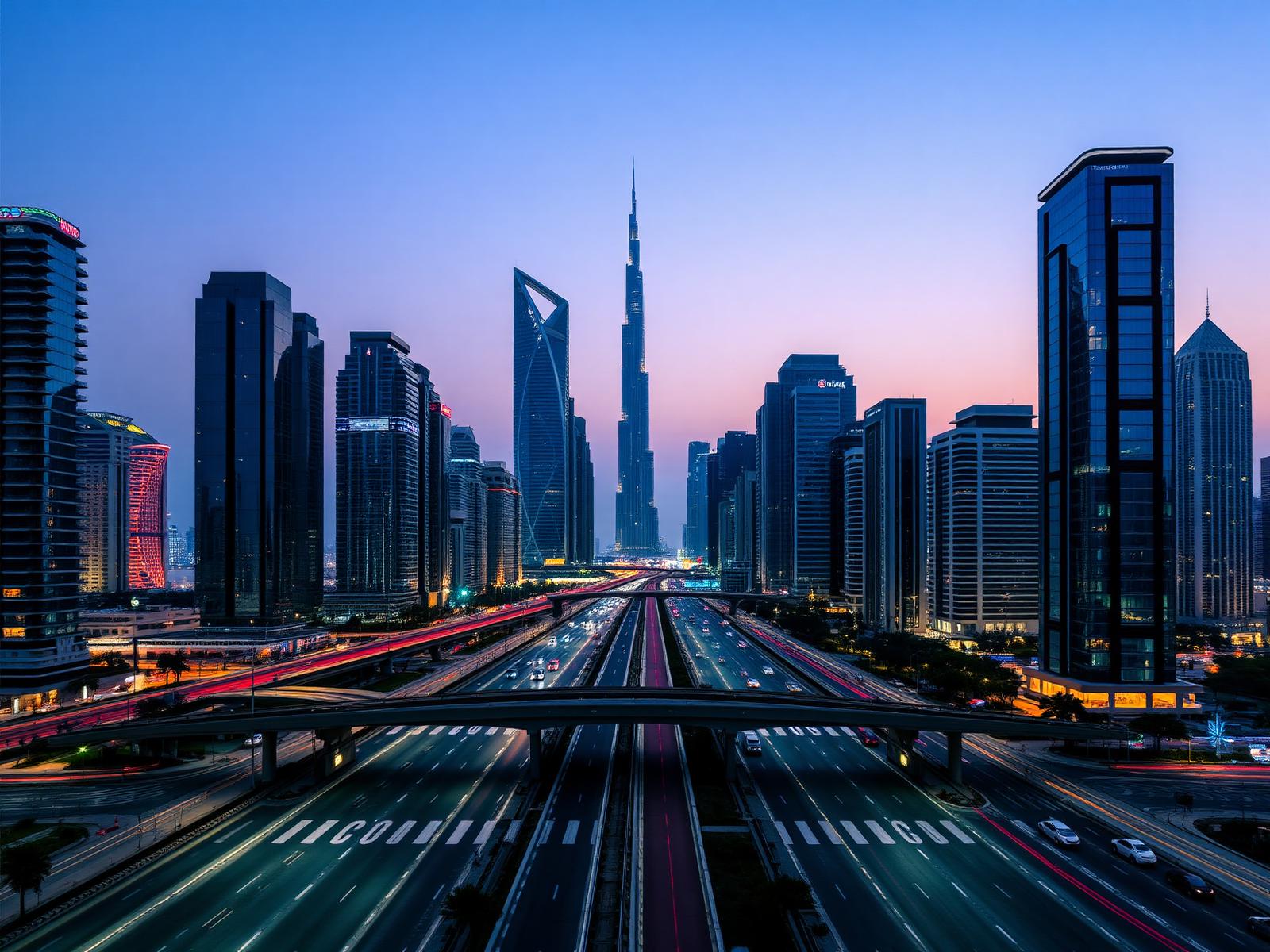 Downtown & Sheikh Zayed. Supertall skyline residences
